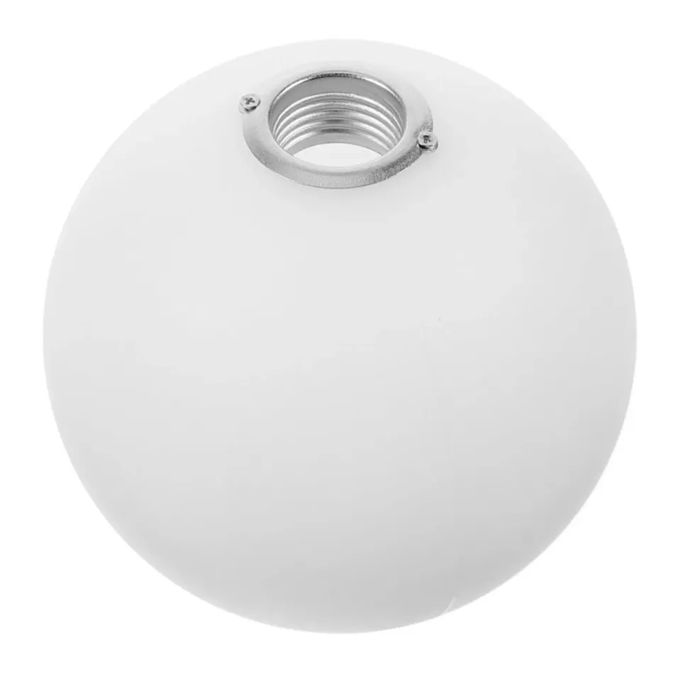 Angoily paralume globo bianco 8 cm acrilico G9