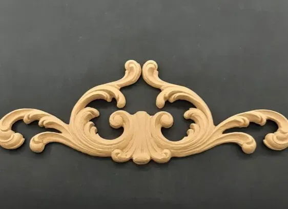 Deco Foam 1418 fregio vintage 28,5x12 cm pasta legno