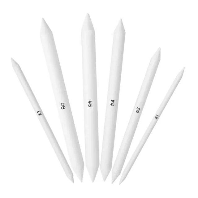 Angoily Kit Disegno 6 Pezzi Sfumini Gomme Principianti