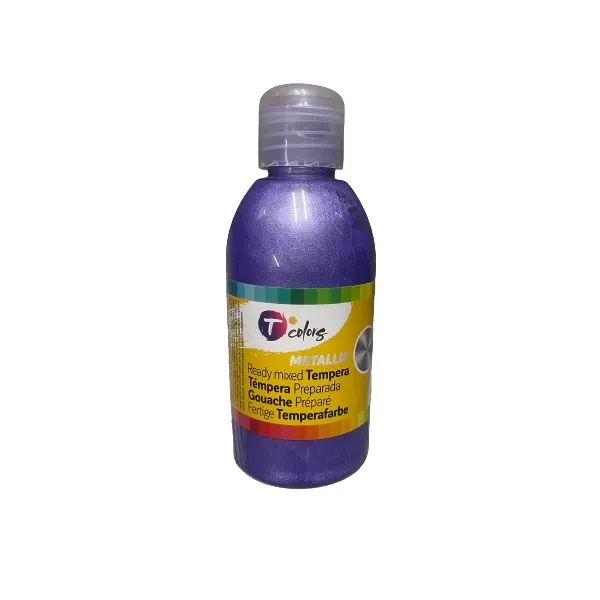 Deco Foam Tcolors D-7944567 tempera metallizzata viola 250ml