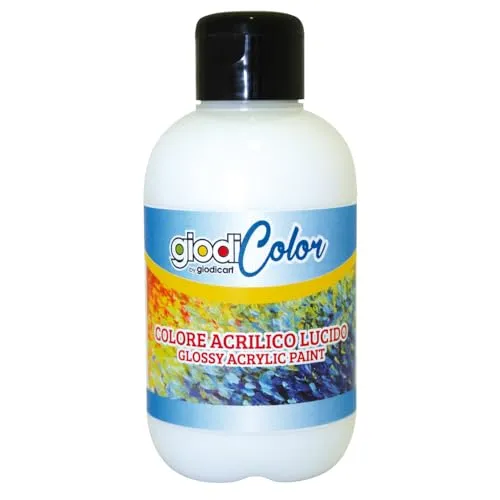 Giodicart Giodicolor tempera acrilica 500 ml bianco coprente
