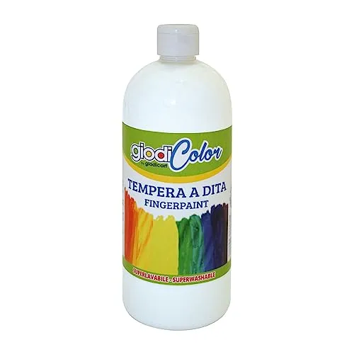 Giodicart Giodicolor colore a dita bianco 6x1000 ml