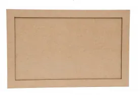 Deco Foam 741315 cornice in legno grezzo 50x80 cm da decorare