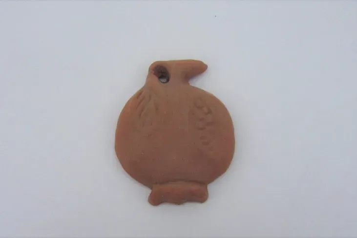 Deco Foam Melograno Ceramica 7 cm Terracotta Flat