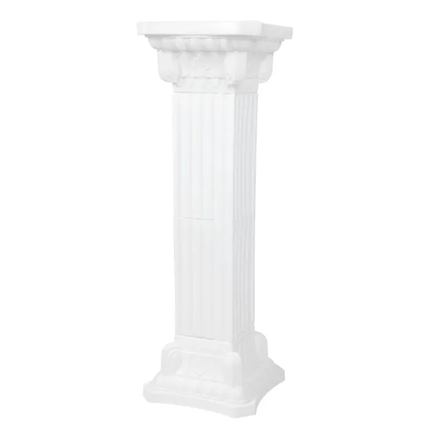 Angoily Colonna Romana portafiori decorativa bianca