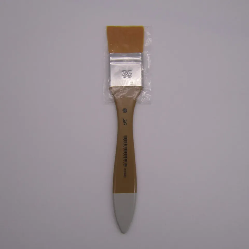 Deco Foam pennello sintetico beige n.35 piatto