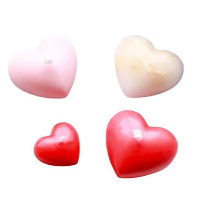 Naturesin Stampo Cuore stampo silicone 4,5x5 cm sapone