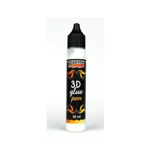 Pentart 3D Glue Pen penna colla rilievo 30 ml trasparente