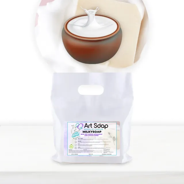 Soap Art MilkySoap base sapone latte di capra bianca