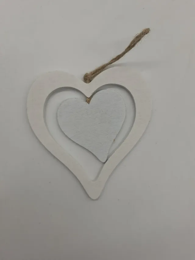 Deco Foam 9120 cuore doppio decorativo 14 cm