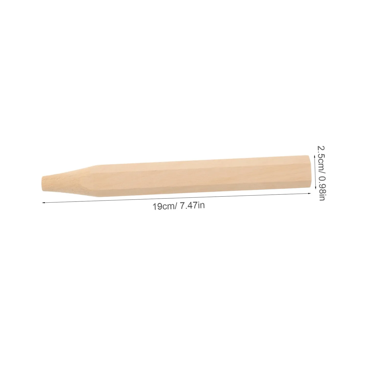 Angoily manico badminton legno ricambio impugnatura