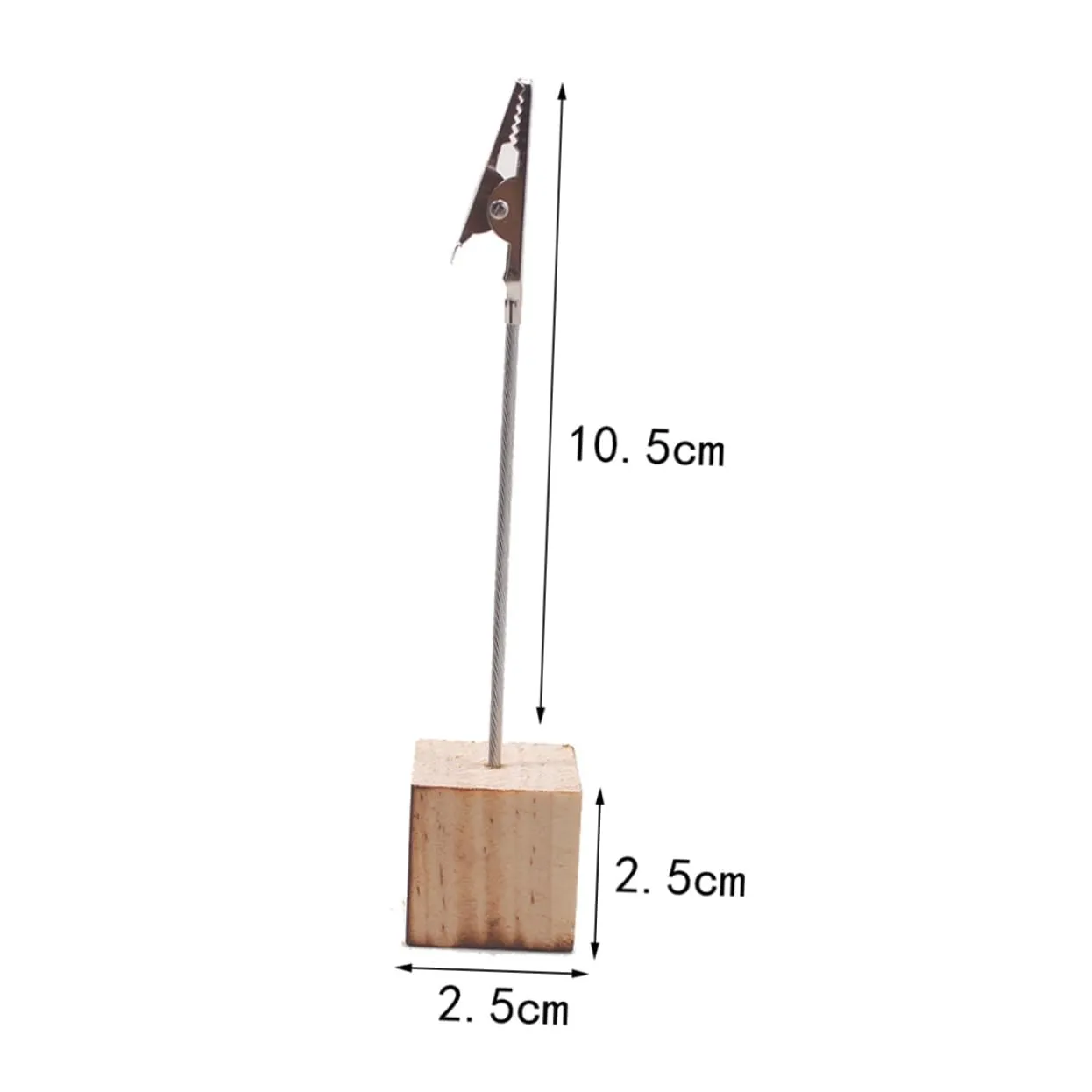 Angoily porta numeri tavolo clip 20 pezzi base cubo matrimonio