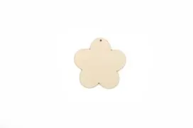Deco Foam 74011 fiori legno intagliati 10x10 cm