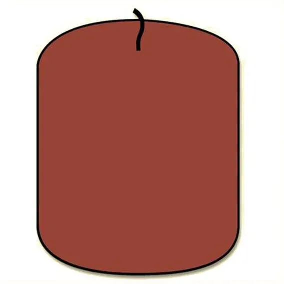 Deco Foam No35 Brown Colore Candele Pastiglie 20gr marrone