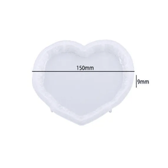 Naturesin Stampo silicone cuore 15 cm 4 pezzi