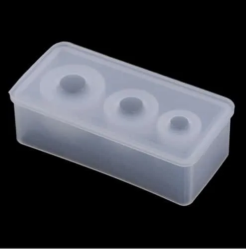 Naturesin Stampo Tre Sfere stampo silicone 3 ciondoli tonde