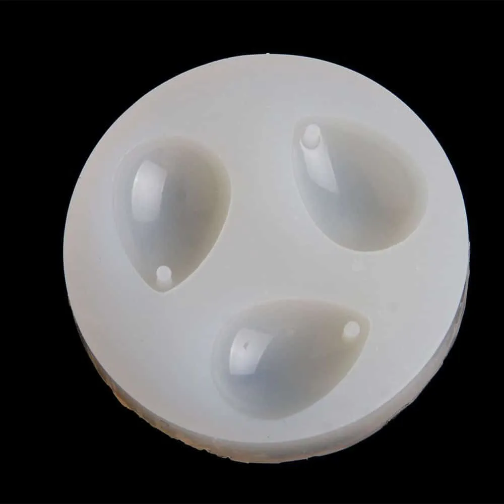 Naturesin Stampo Tre Gocce 28x20 mm silicone per resina