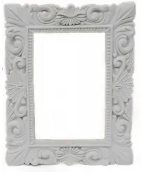 Deco Foam 82729 cornice porcellana 15x20 cm bianca