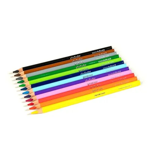Giodicart Giodicolor Matitoni Triangolari 48 pz 12 colori maxi