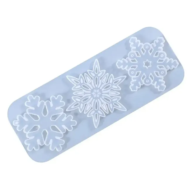 Naturesin 3 Fiocchi di Neve stampo natalizio 23 cm