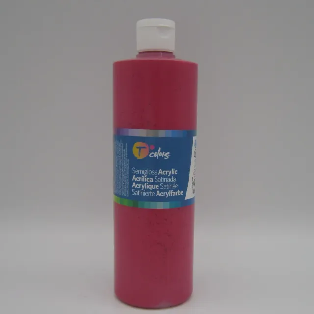 T Colors Acrylic Magenta colore acrilico fuxia 500 ml