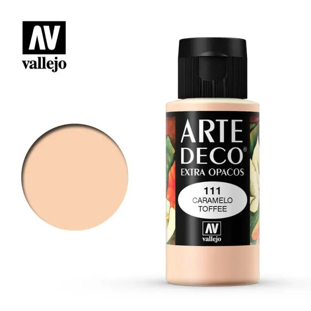 Vallejo Arte Deco 111 Toffee acrilico 60 ml coprente